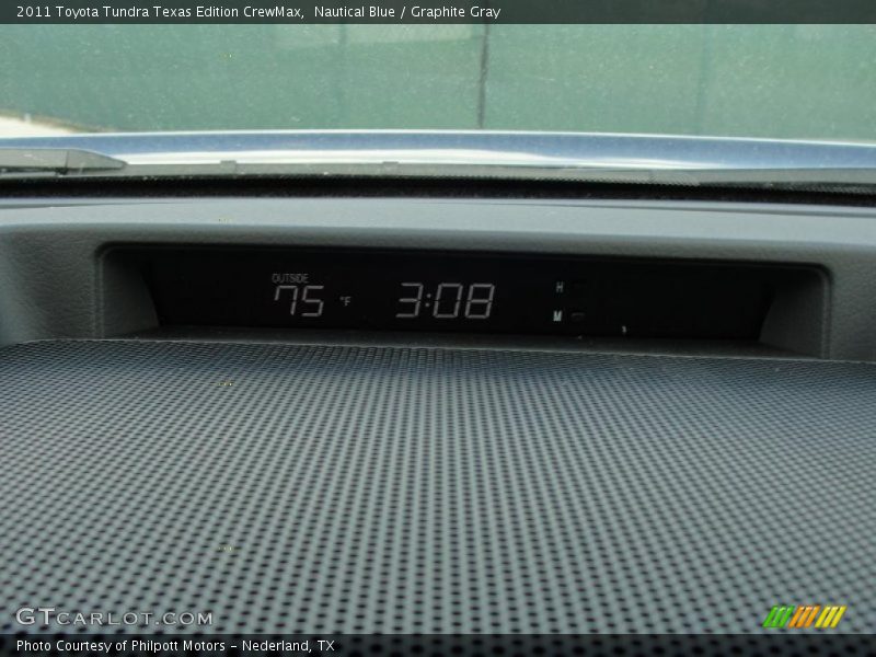 Nautical Blue / Graphite Gray 2011 Toyota Tundra Texas Edition CrewMax
