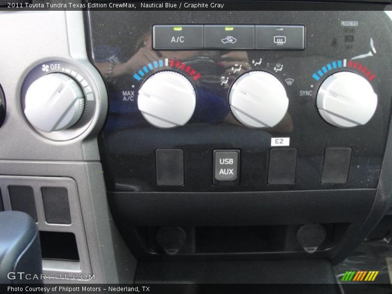 Nautical Blue / Graphite Gray 2011 Toyota Tundra Texas Edition CrewMax