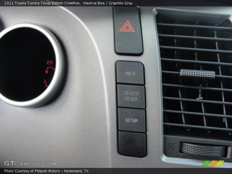 Nautical Blue / Graphite Gray 2011 Toyota Tundra Texas Edition CrewMax