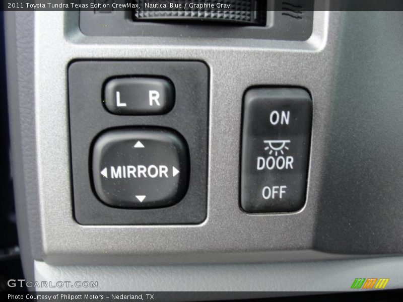 Nautical Blue / Graphite Gray 2011 Toyota Tundra Texas Edition CrewMax