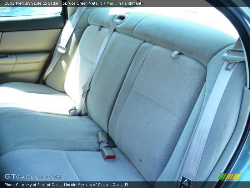 Spruce Green Metallic / Medium Parchment 2002 Mercury Sable GS Sedan