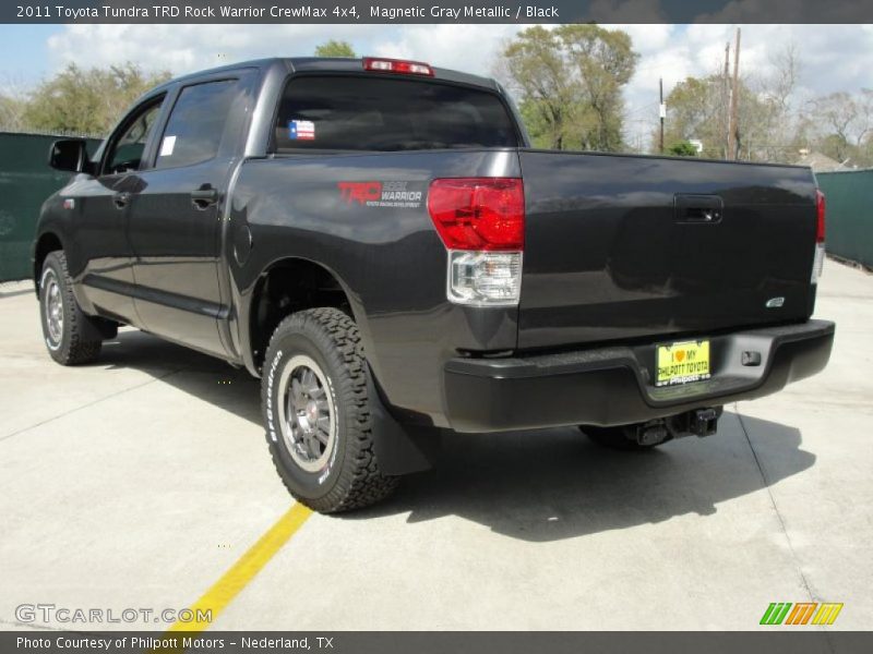 Magnetic Gray Metallic / Black 2011 Toyota Tundra TRD Rock Warrior CrewMax 4x4