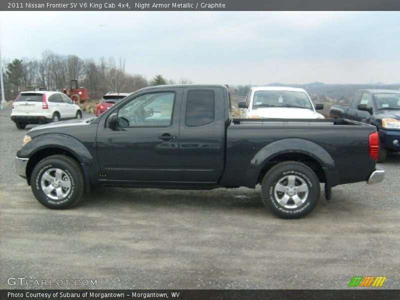  2011 Frontier SV V6 King Cab 4x4 Night Armor Metallic