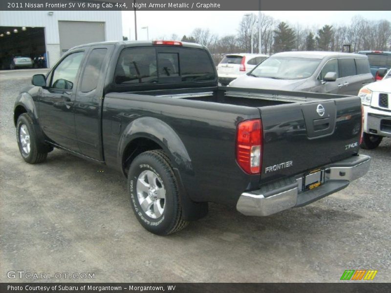 Night Armor Metallic / Graphite 2011 Nissan Frontier SV V6 King Cab 4x4