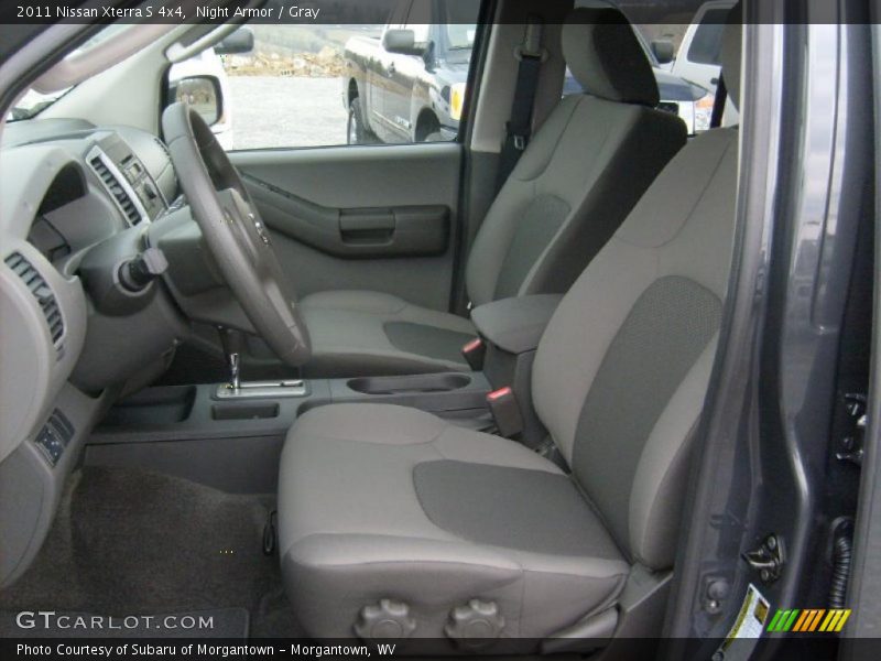 2011 Xterra S 4x4 Gray Interior