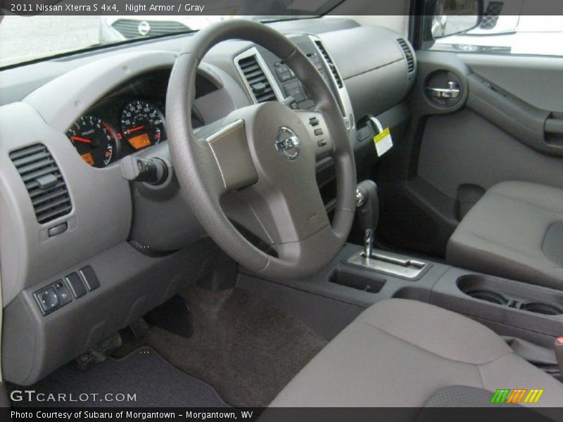  2011 Xterra S 4x4 Gray Interior