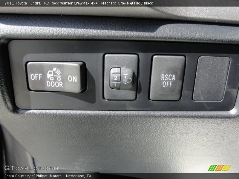 Controls of 2011 Tundra TRD Rock Warrior CrewMax 4x4