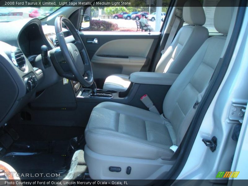 2008 Taurus X Limited Medium Light Stone Interior