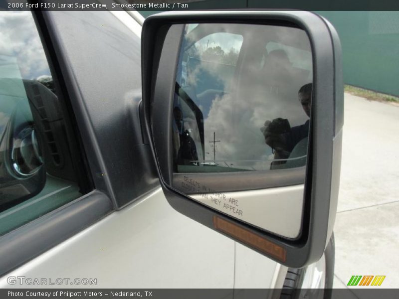 Smokestone Metallic / Tan 2006 Ford F150 Lariat SuperCrew