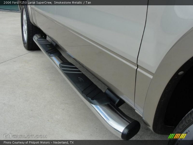 Smokestone Metallic / Tan 2006 Ford F150 Lariat SuperCrew