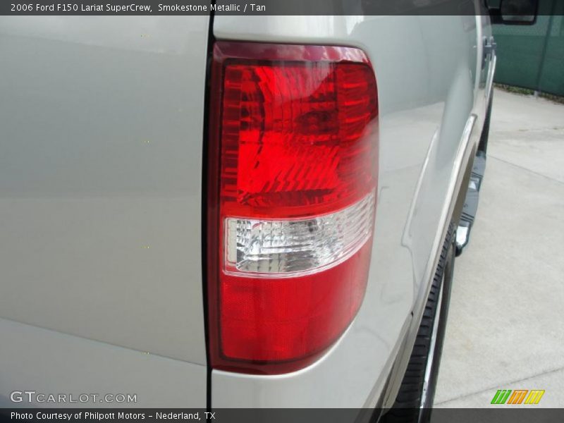 Smokestone Metallic / Tan 2006 Ford F150 Lariat SuperCrew