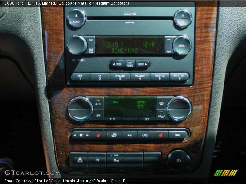 Controls of 2008 Taurus X Limited