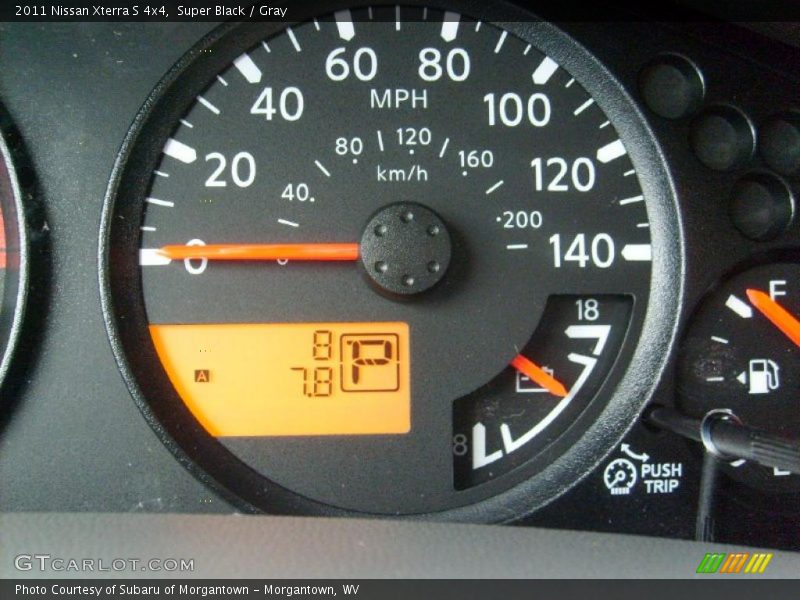 Super Black / Gray 2011 Nissan Xterra S 4x4