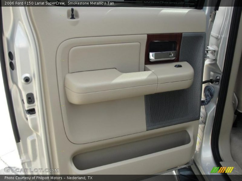 Smokestone Metallic / Tan 2006 Ford F150 Lariat SuperCrew