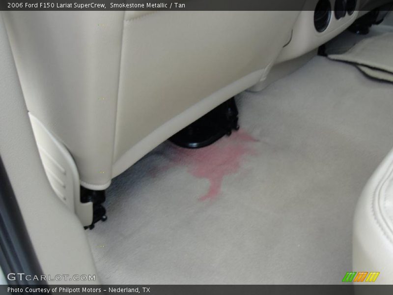 Smokestone Metallic / Tan 2006 Ford F150 Lariat SuperCrew