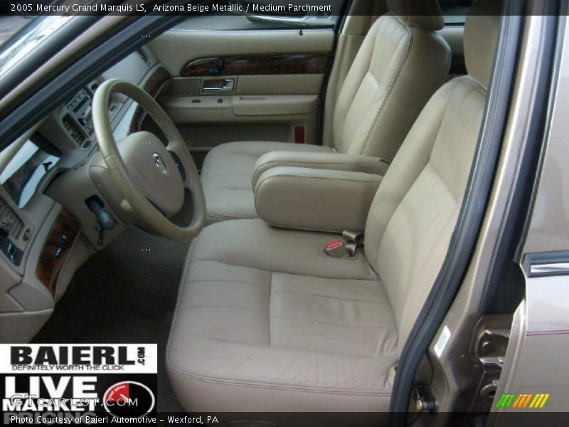 Arizona Beige Metallic / Medium Parchment 2005 Mercury Grand Marquis LS