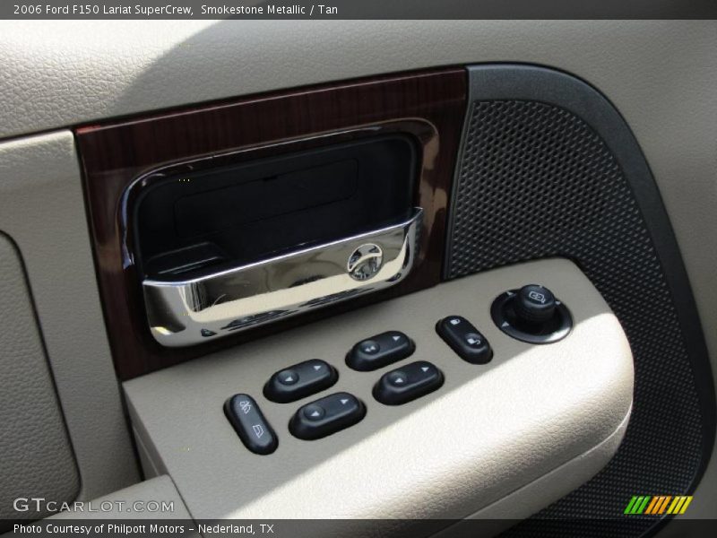 Smokestone Metallic / Tan 2006 Ford F150 Lariat SuperCrew