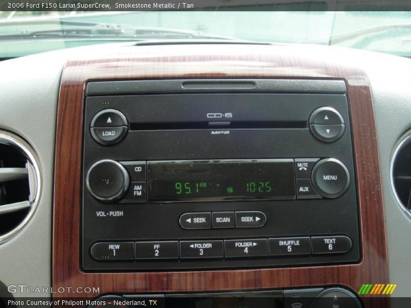 Smokestone Metallic / Tan 2006 Ford F150 Lariat SuperCrew