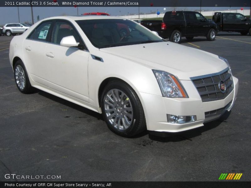 Front 3/4 View of 2011 CTS 3.6 Sedan