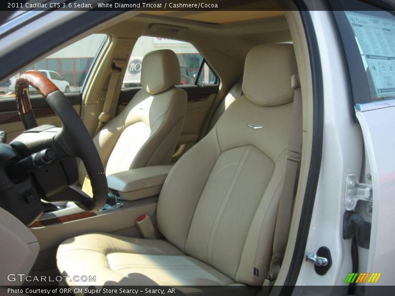  2011 CTS 3.6 Sedan Cashmere/Cocoa Interior