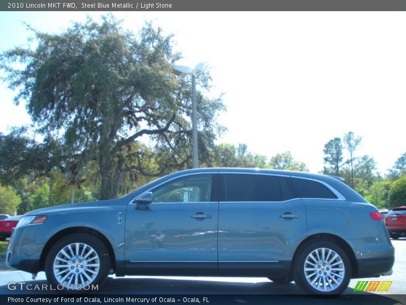 Steel Blue Metallic / Light Stone 2010 Lincoln MKT FWD