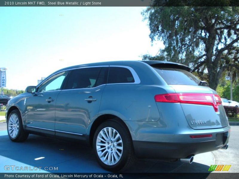 Steel Blue Metallic / Light Stone 2010 Lincoln MKT FWD