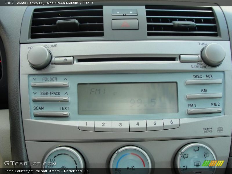 Aloe Green Metallic / Bisque 2007 Toyota Camry LE