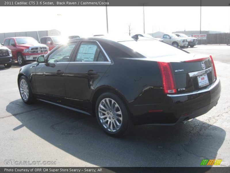 Black Raven / Cashmere/Cocoa 2011 Cadillac CTS 3.6 Sedan