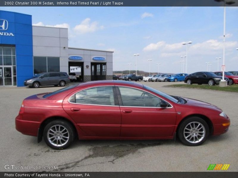  2002 300 M Sedan Inferno Red Tinted Pearl