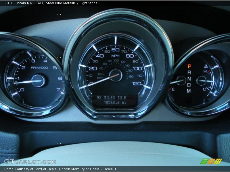  2010 MKT FWD FWD Gauges
