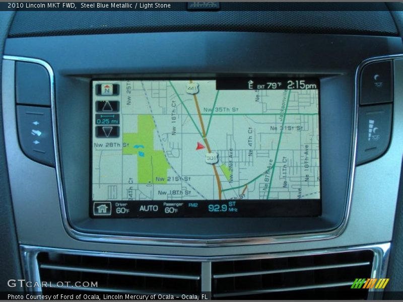 Navigation of 2010 MKT FWD