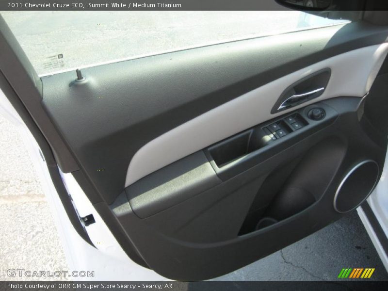 Summit White / Medium Titanium 2011 Chevrolet Cruze ECO