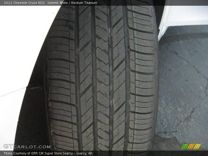 Summit White / Medium Titanium 2011 Chevrolet Cruze ECO