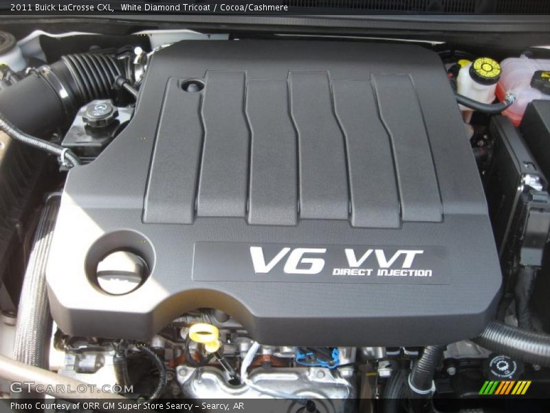 White Diamond Tricoat / Cocoa/Cashmere 2011 Buick LaCrosse CXL