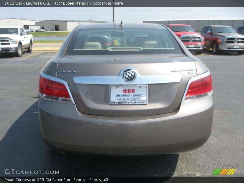 Mocha Steel Metallic / Cocoa/Cashmere 2011 Buick LaCrosse CXL