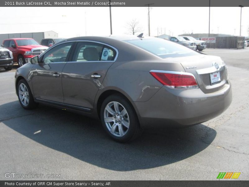 Mocha Steel Metallic / Cocoa/Cashmere 2011 Buick LaCrosse CXL