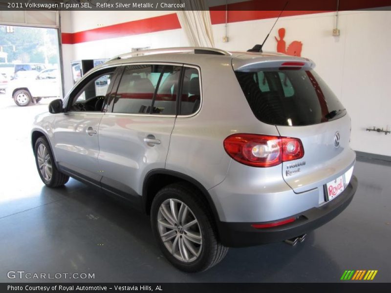 Reflex Silver Metallic / Charcoal 2011 Volkswagen Tiguan SEL