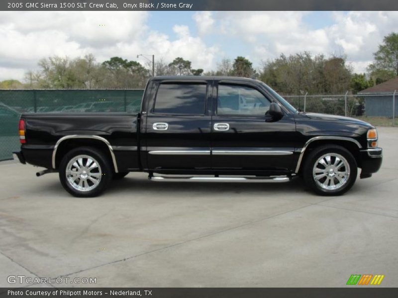  2005 Sierra 1500 SLT Crew Cab Onyx Black