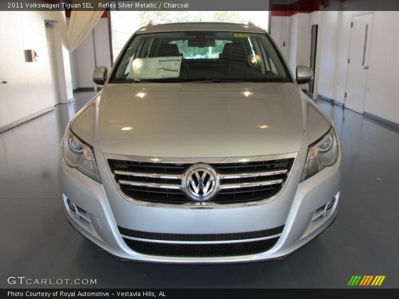 Reflex Silver Metallic / Charcoal 2011 Volkswagen Tiguan SEL