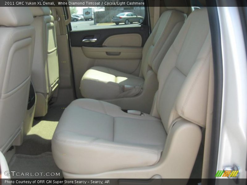 White Diamond Tintcoat / Cocoa/Light Cashmere 2011 GMC Yukon XL Denali