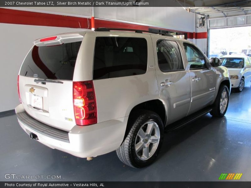 Silver Birch Metallic / Dark Titanium/Light Titanium 2007 Chevrolet Tahoe LTZ
