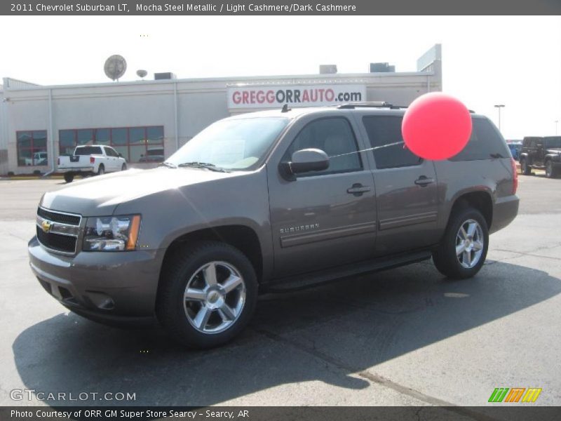 Mocha Steel Metallic / Light Cashmere/Dark Cashmere 2011 Chevrolet Suburban LT