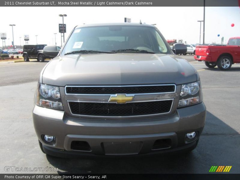 Mocha Steel Metallic / Light Cashmere/Dark Cashmere 2011 Chevrolet Suburban LT