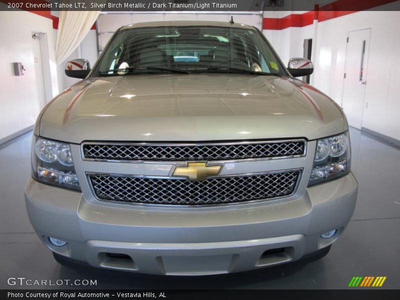 Silver Birch Metallic / Dark Titanium/Light Titanium 2007 Chevrolet Tahoe LTZ