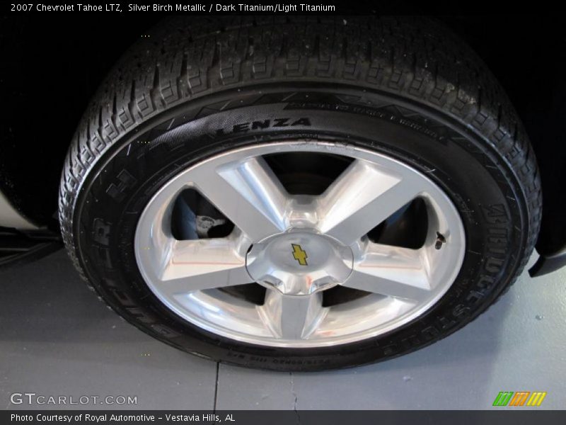 Silver Birch Metallic / Dark Titanium/Light Titanium 2007 Chevrolet Tahoe LTZ