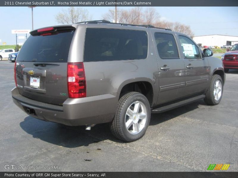 Mocha Steel Metallic / Light Cashmere/Dark Cashmere 2011 Chevrolet Suburban LT