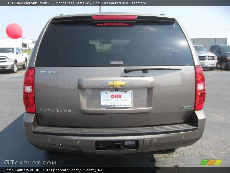 Mocha Steel Metallic / Light Cashmere/Dark Cashmere 2011 Chevrolet Suburban LT