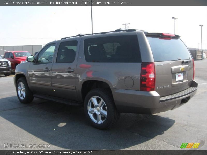 Mocha Steel Metallic / Light Cashmere/Dark Cashmere 2011 Chevrolet Suburban LT
