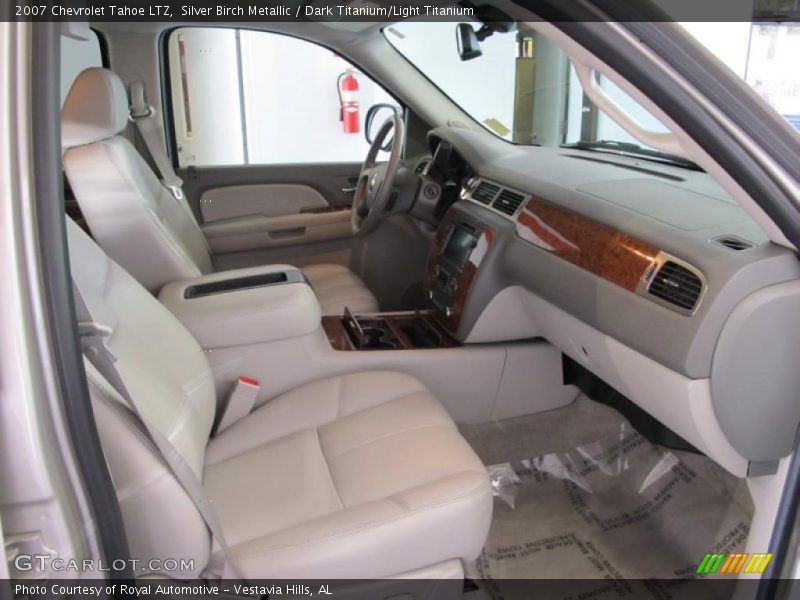 Silver Birch Metallic / Dark Titanium/Light Titanium 2007 Chevrolet Tahoe LTZ