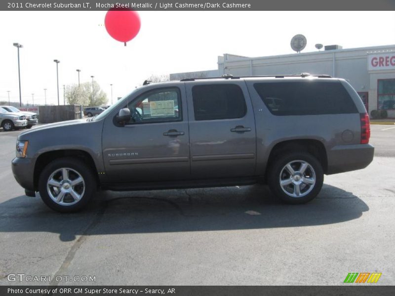 Mocha Steel Metallic / Light Cashmere/Dark Cashmere 2011 Chevrolet Suburban LT